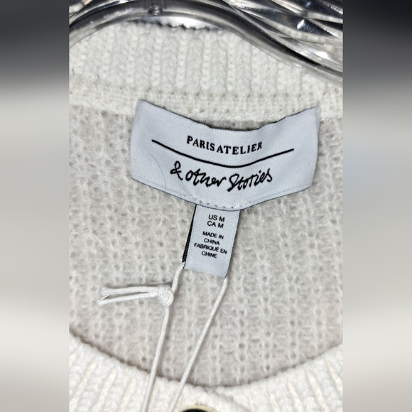 Anthropologies PARIS ATELIER & OTHER STORIES WOOL/ MOHAIR Blend New MED - Picture 3 of 14